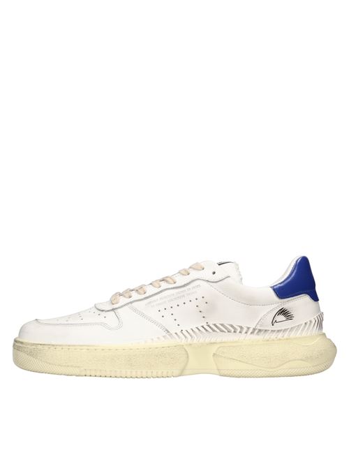 Sneakers in pelle TRYPEE | SAHARA S106BIANCO-BLU